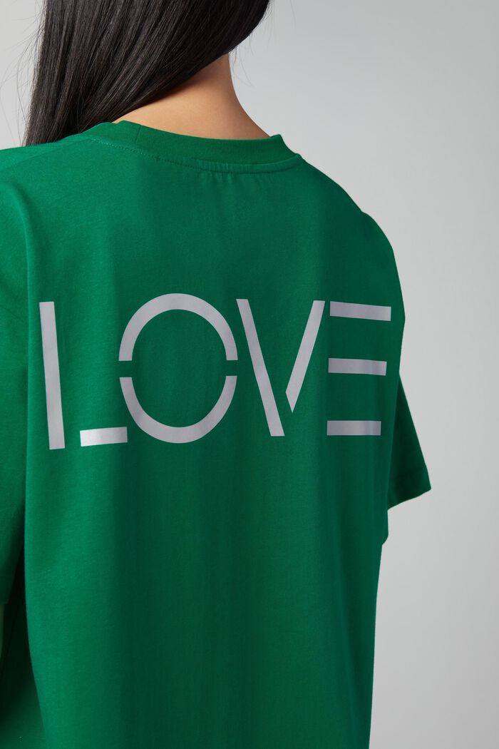 Love Composite T 恤, 綠色, detail image number 0
