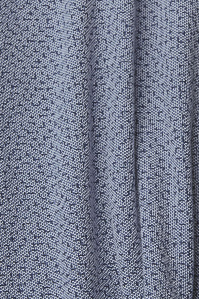 印花恤衫, 深藍色, detail image number 1