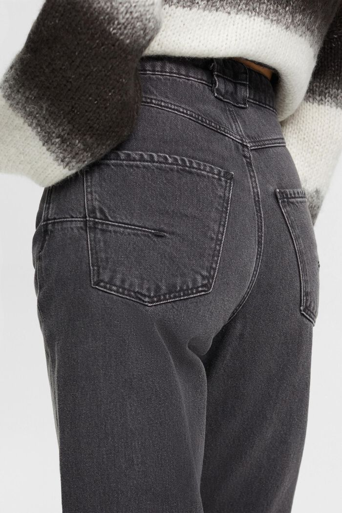 寬鬆牛仔褲, BLACK MEDIUM WASHED, detail image number 3