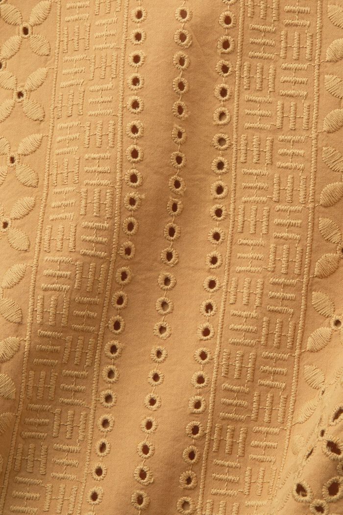 LENZING™ ECOVERO™刺繡短款上衣, 米色, detail image number 6