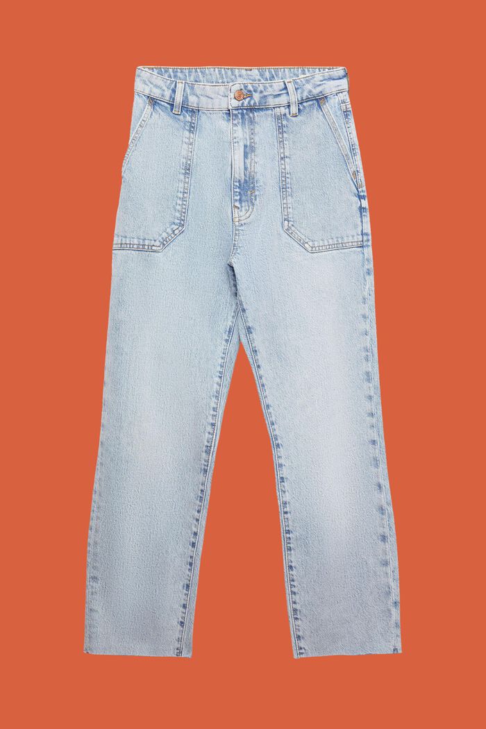 ‌90年代樣式彈力棉牛仔褲, 藍色, detail image number 7