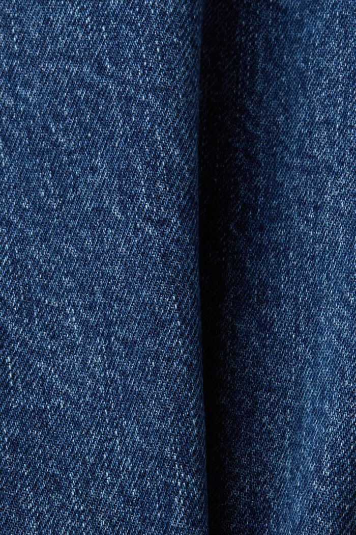 ‌復古直腳牛仔褲, BLUE MEDIUM WASHED, detail image number 5