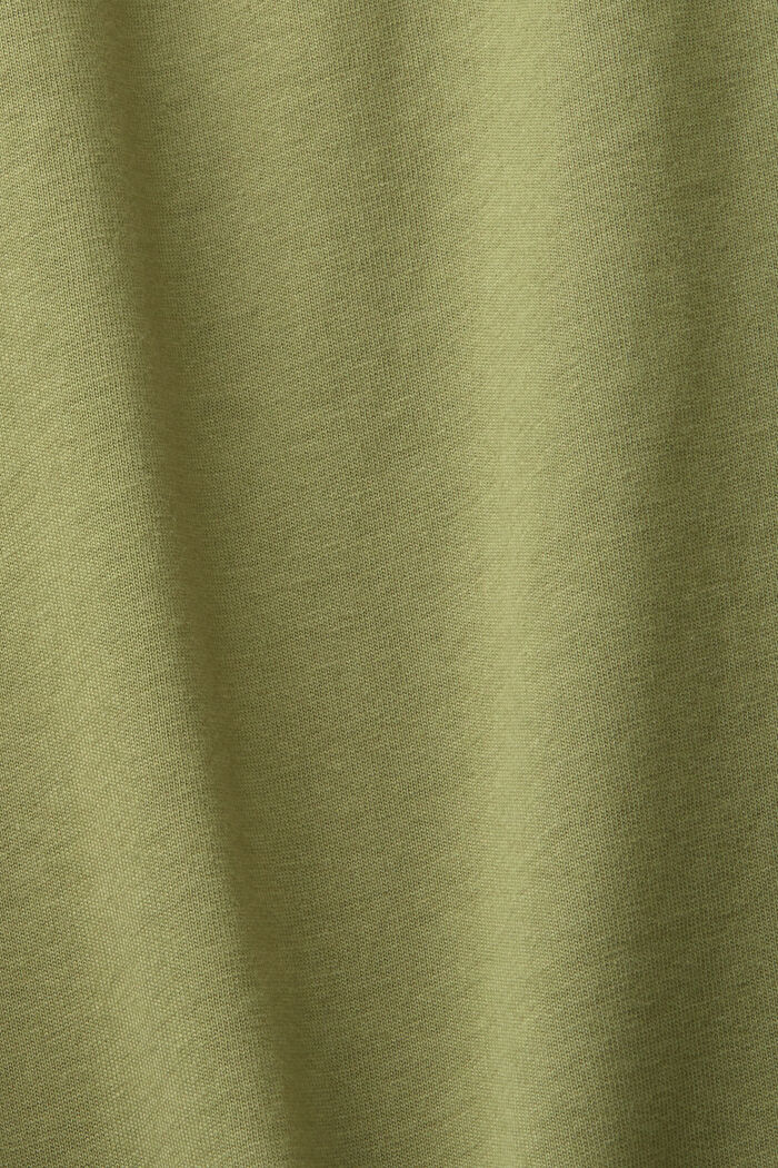 ‌復古LOGO標誌印花棉質T恤, 橄欖綠, detail image number 5