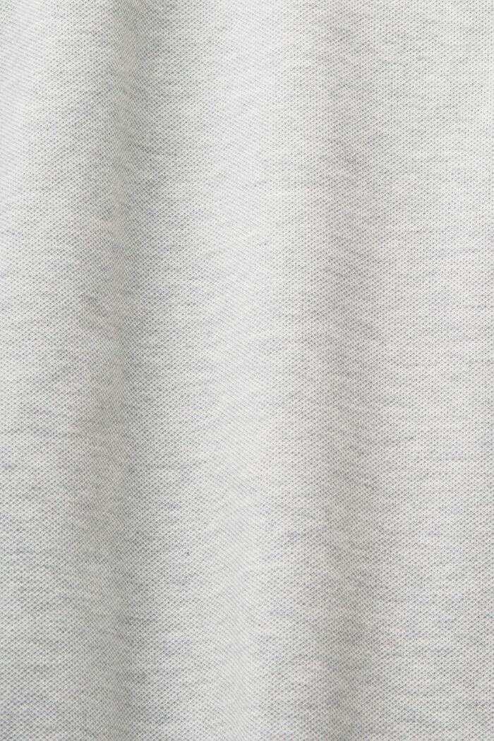 LOGO標誌POLO衫, 淺灰色, detail image number 4
