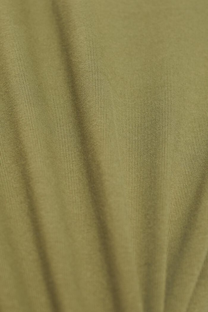 LOGO標誌印花棉質T恤, 橄欖綠, detail image number 6