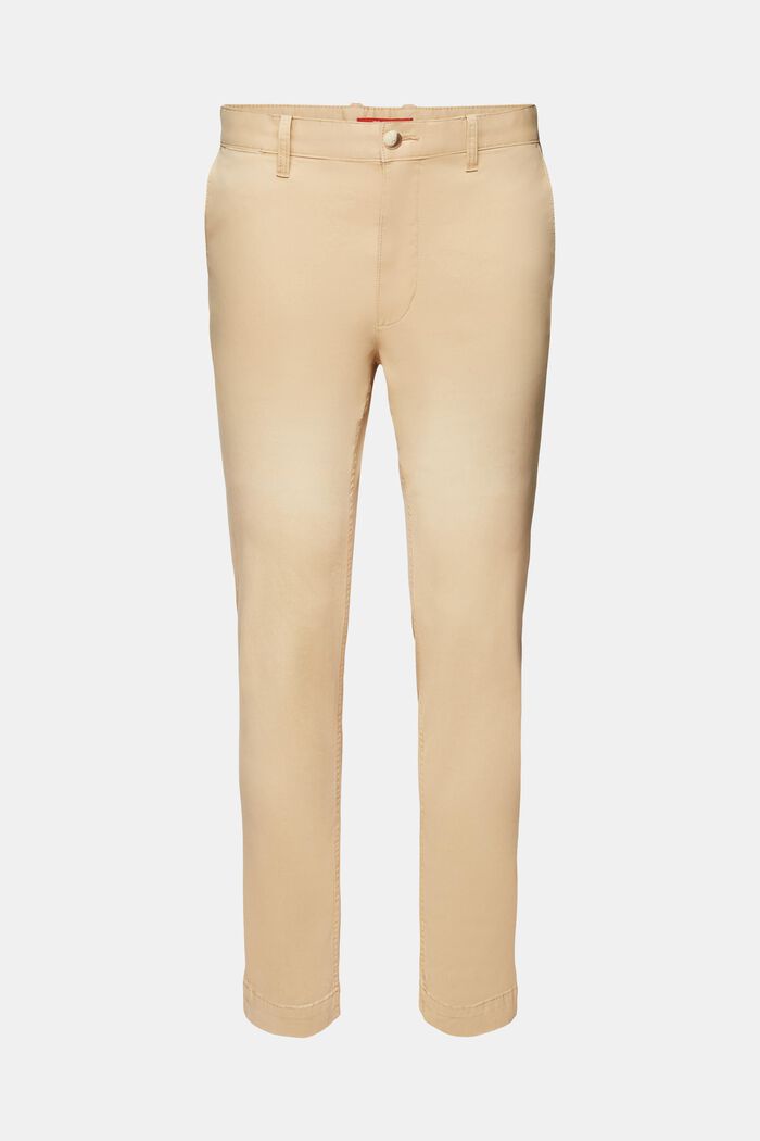 Slim Leg Chino Pants, SAND, detail image number 6