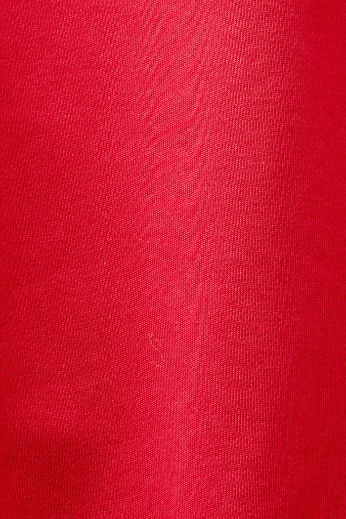 ‌棉質抓毛絨LOGO標誌運動褲, 紅色, detail image number 6