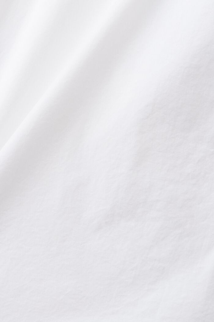 再生棉短袖恤衫, 白色, detail image number 4