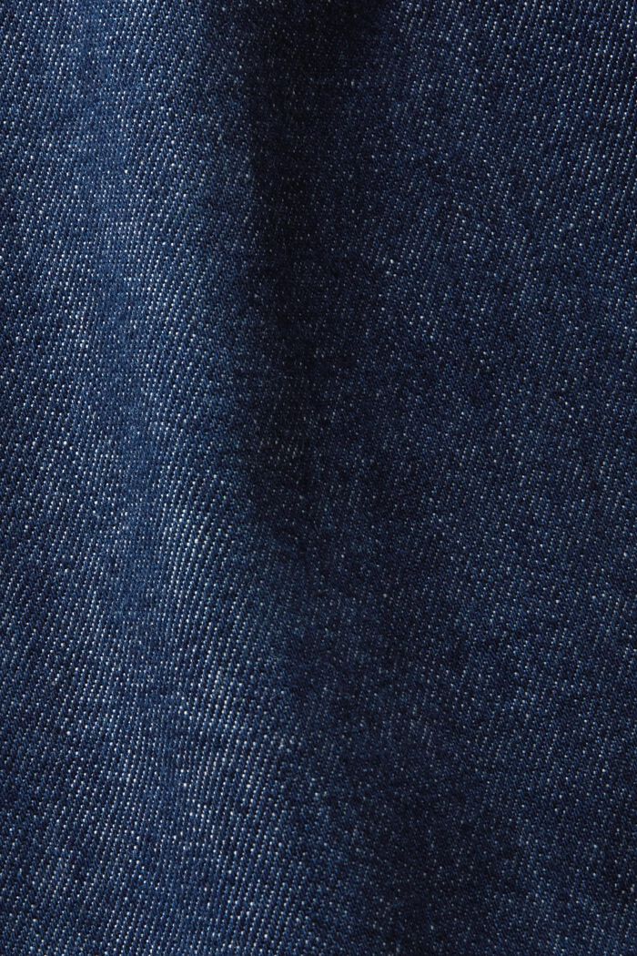 ‌中腰直腳牛仔褲, 藍色, detail image number 6