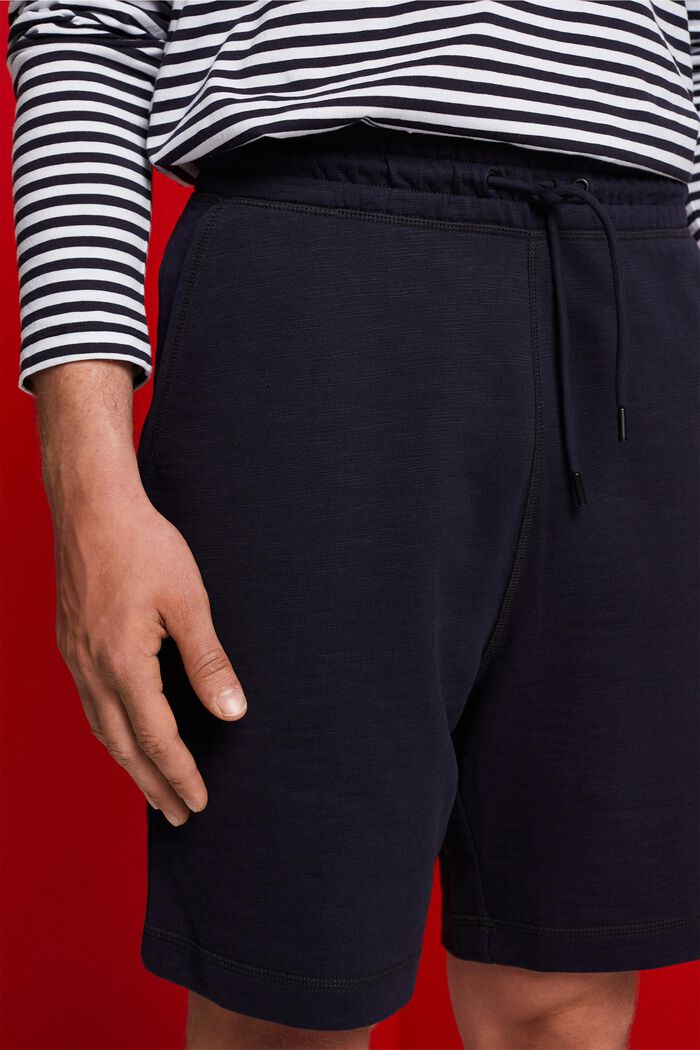 棉質運動短褲, 海軍藍, detail image number 2