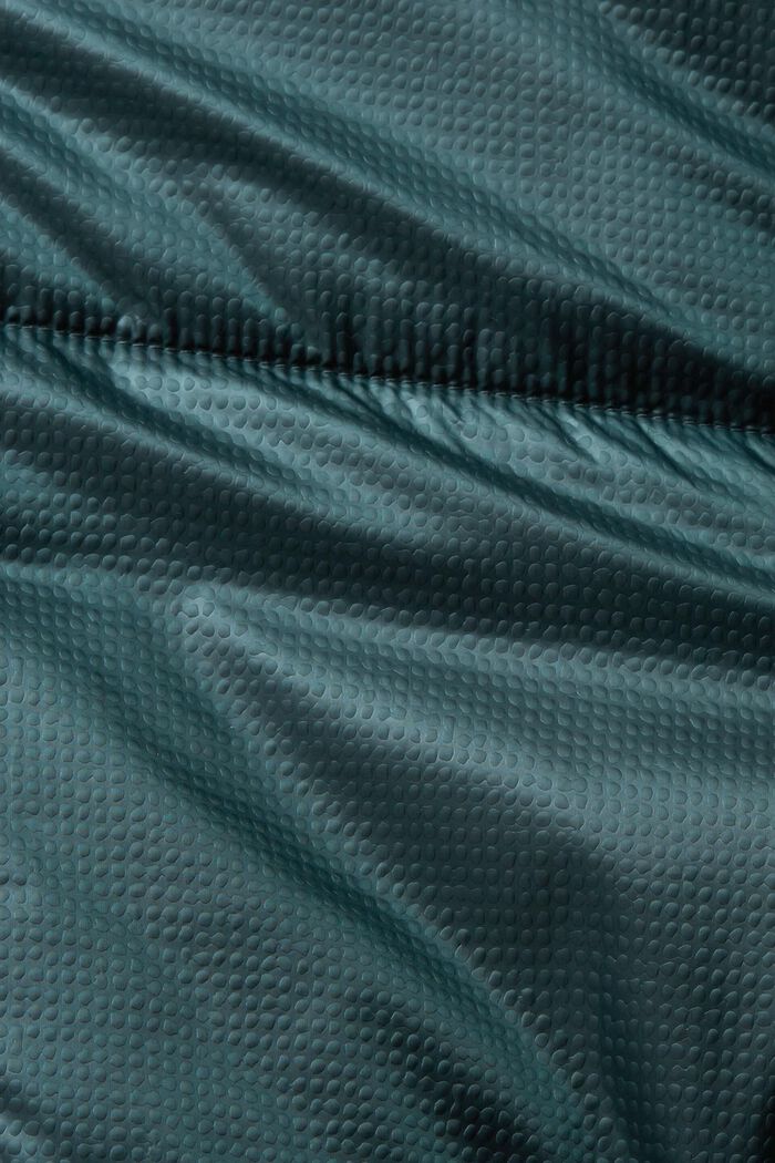 印花棉夾克, 藍綠色, detail image number 4