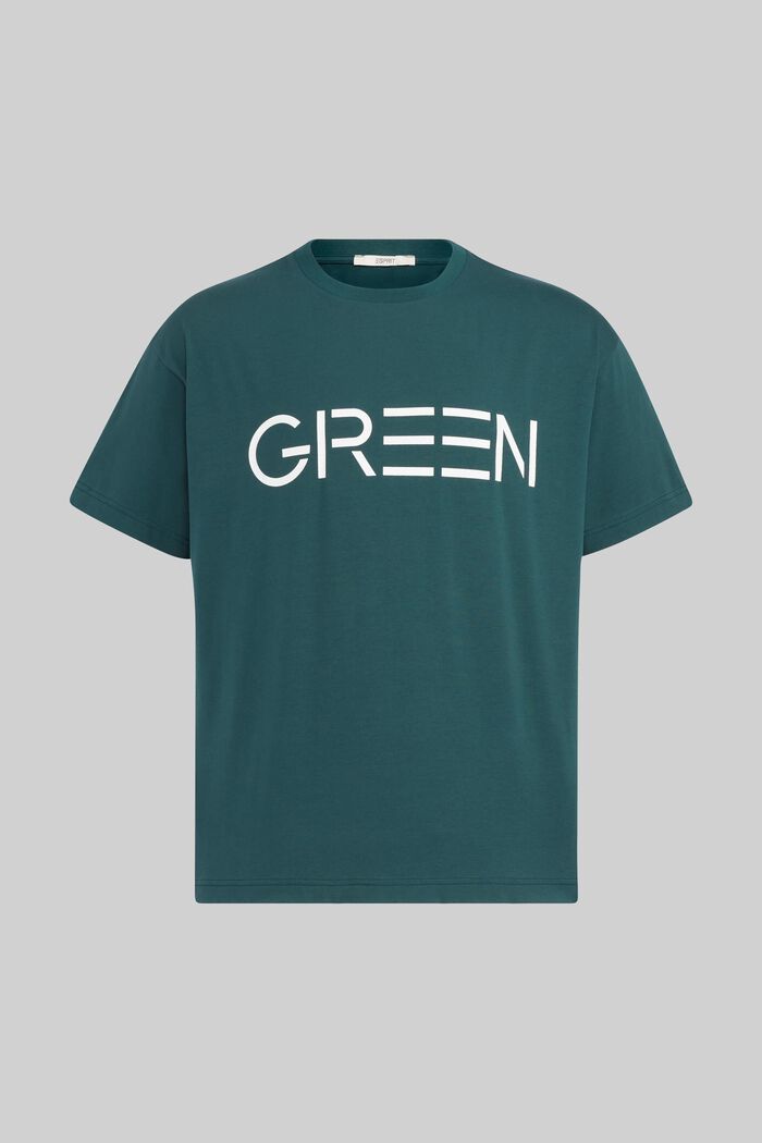 Color Capsule T-shirt, DARK GREEN, detail image number 2