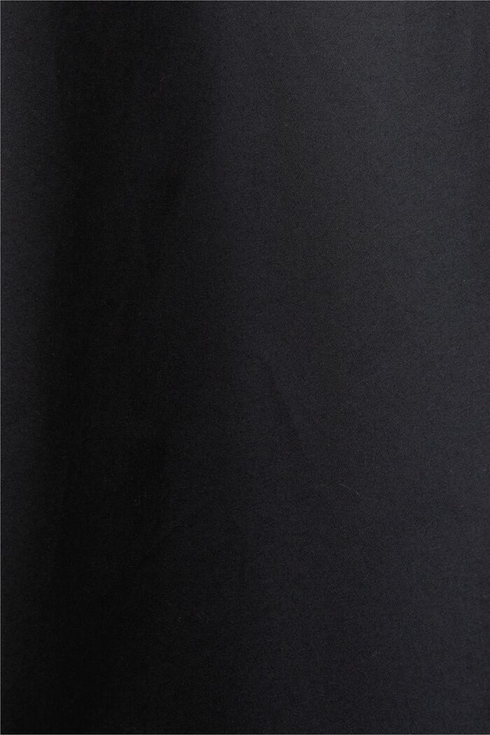 ‌A形中長款半身裙, 黑色, detail image number 5