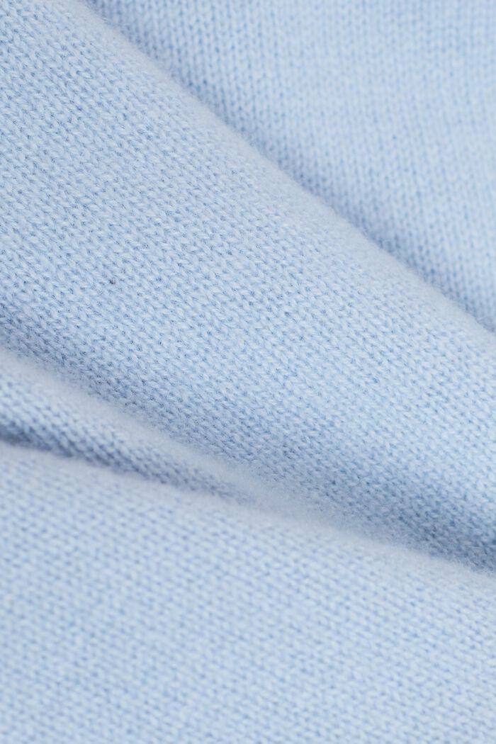 羊絨套頭衫, LIGHT BLUE, detail image number 5