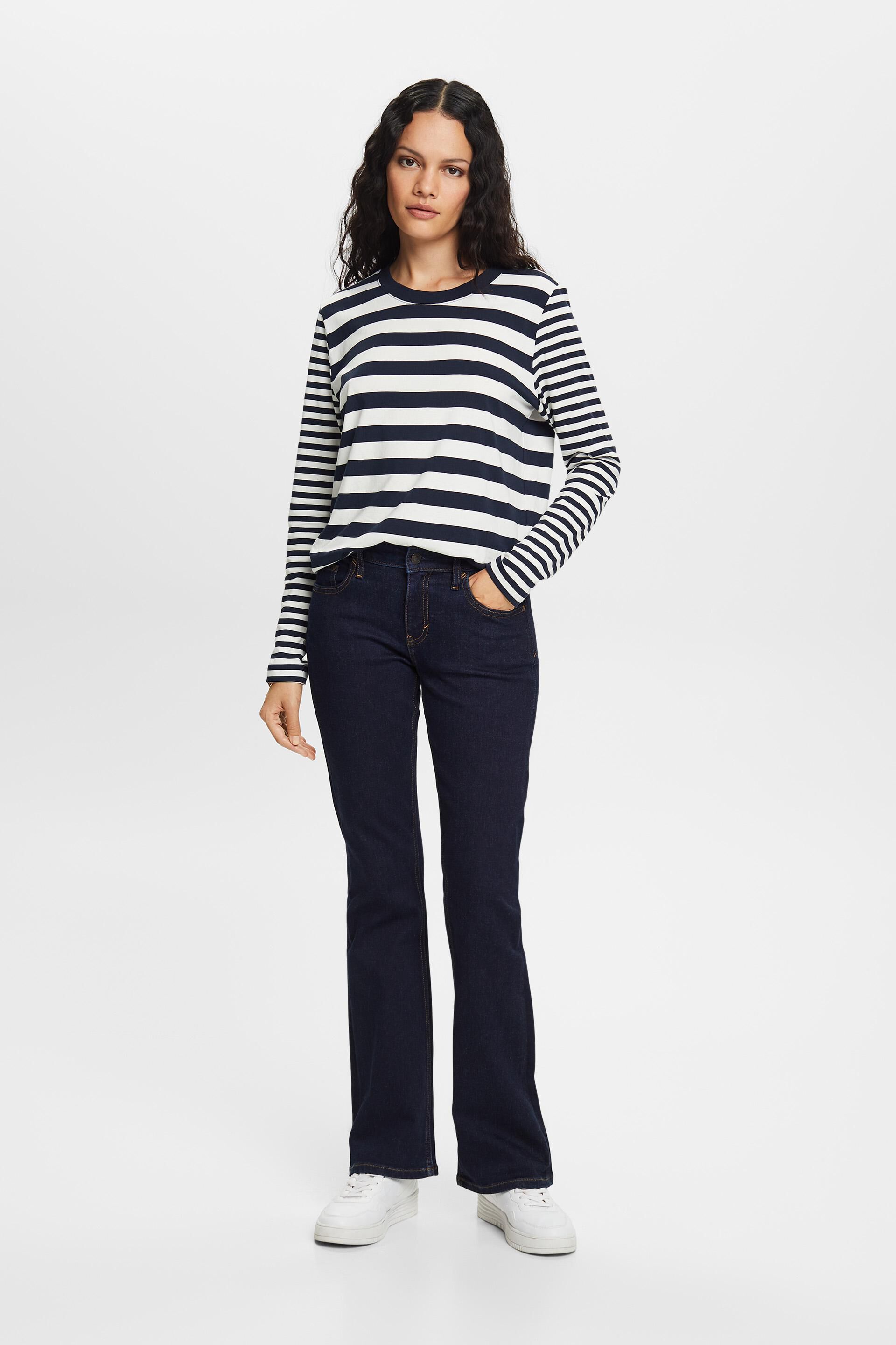Shop the Latest in Women\'s Fashion Mid-Rise Bootcut Jeans | ESPRIT Hong  Kong Official Online Store