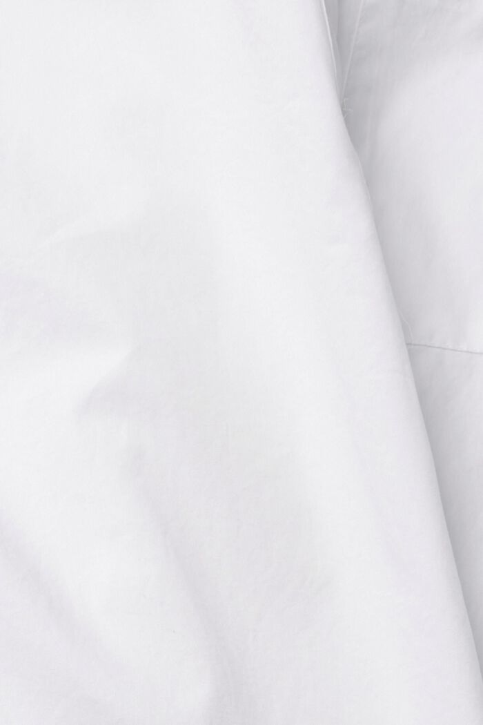 有機棉女裝恤衫, 白色, detail image number 1