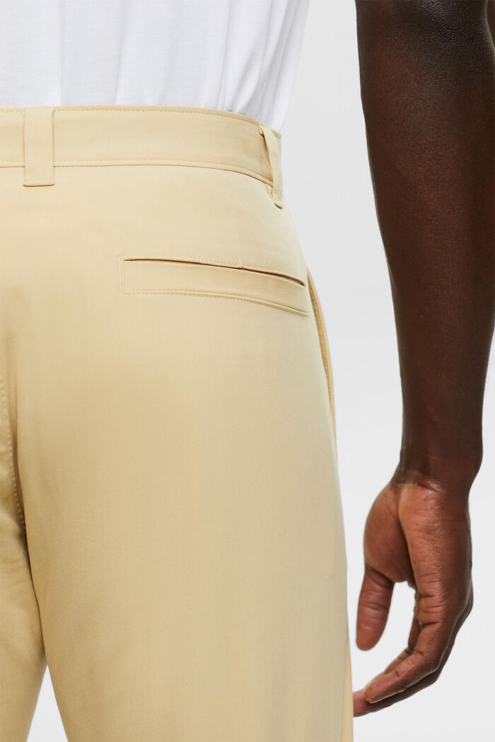 Stretch-Twill Straight Chino Pants, SAND, detail image number 4