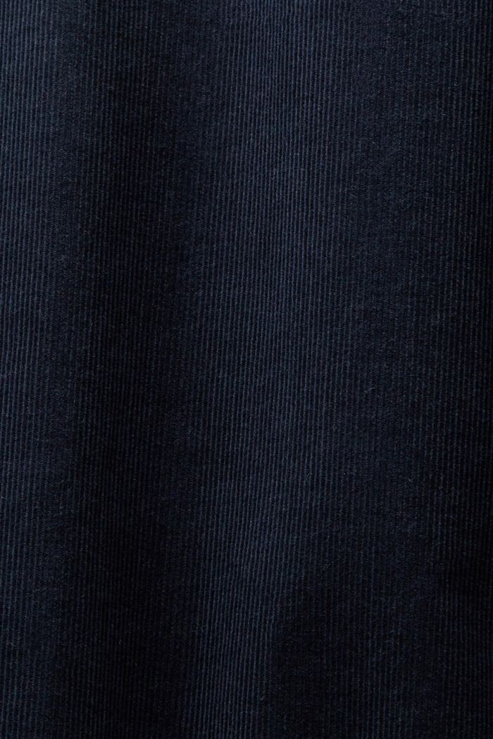 100%純棉燈芯絨恤衫, 藍綠色, detail image number 5