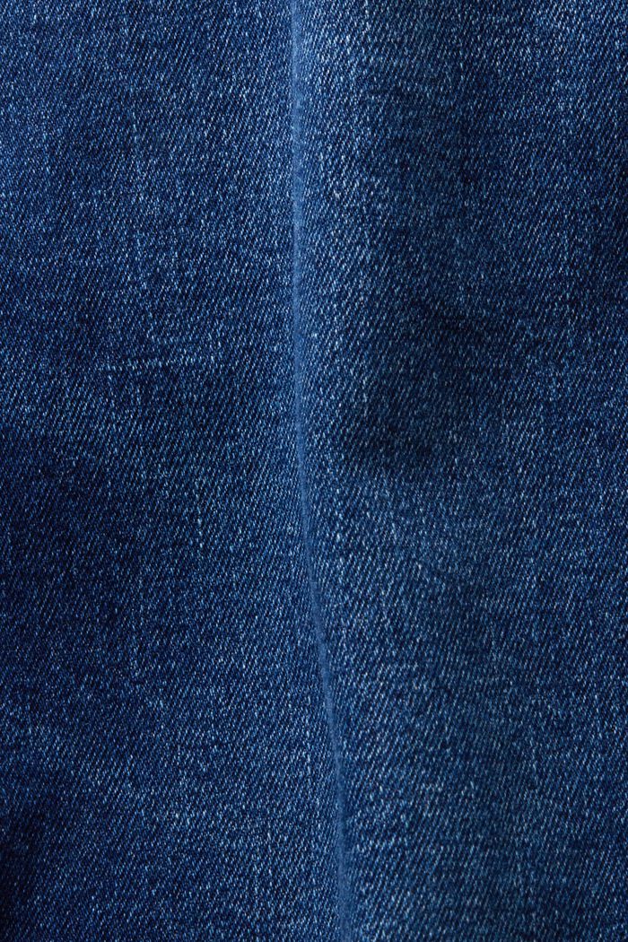 循環再生：修身牛仔褲, BLUE DARK WASHED, detail image number 6