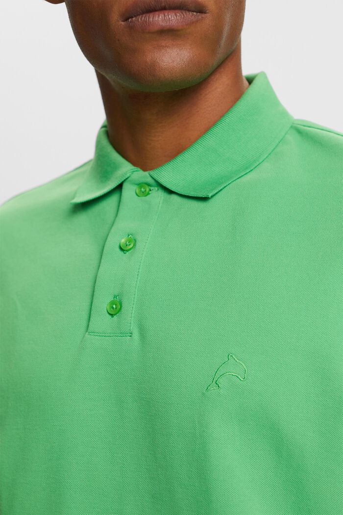 ‌經典珠地POLO衫, 綠色, detail image number 2
