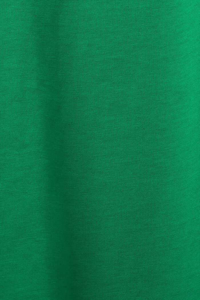 霧面亮面標誌貼花 T 恤, 綠色, detail image number 5