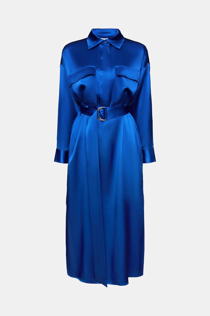 Dresses light woven, 藍色, detail image number 6