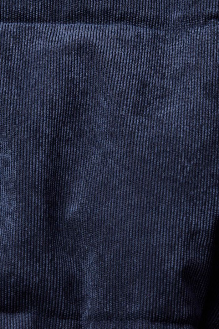 燈芯絨棉夾克, 海軍藍, detail image number 5