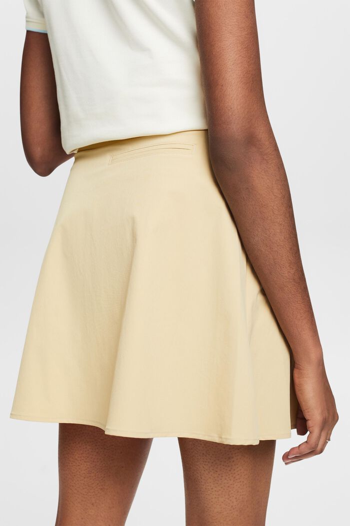 Two-Tone A-Line Skirt, SAND 2, detail image number 4