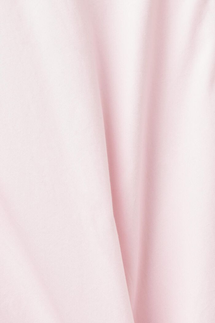 棉質扣角領恤衫, 粉紅色, detail image number 5