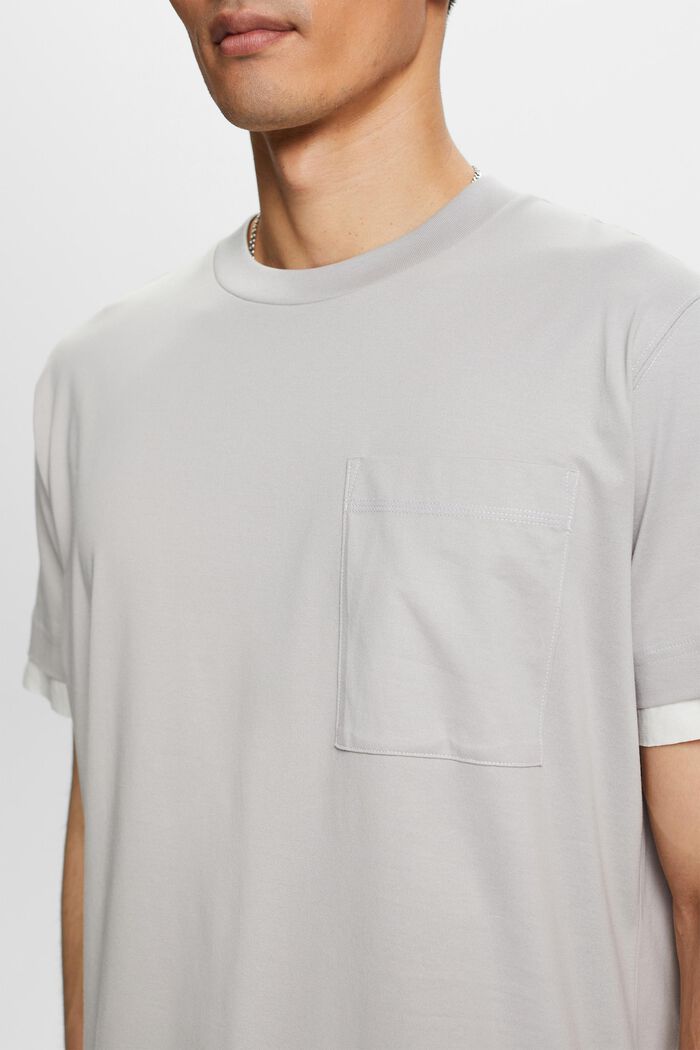 T-Shirts, 淺灰色, detail image number 2