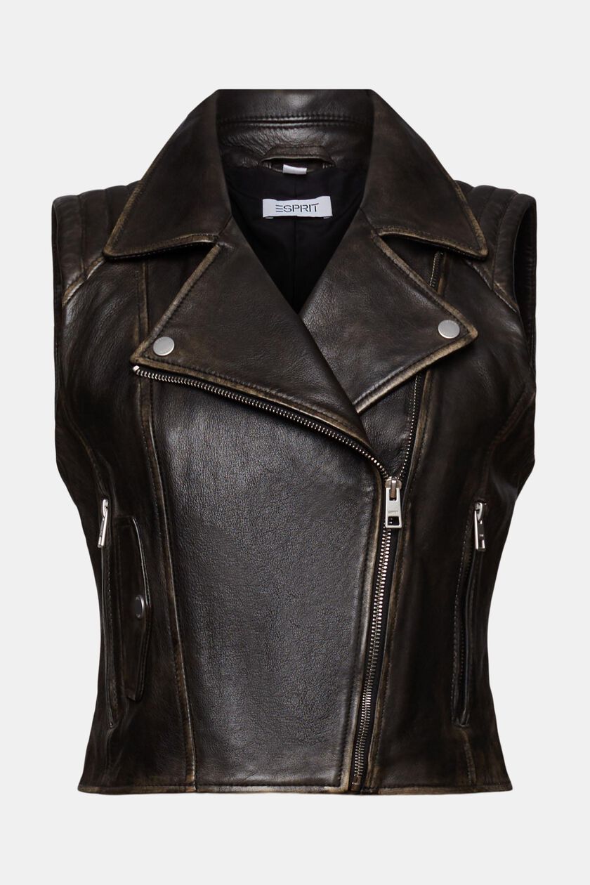 Vests outdoor leather