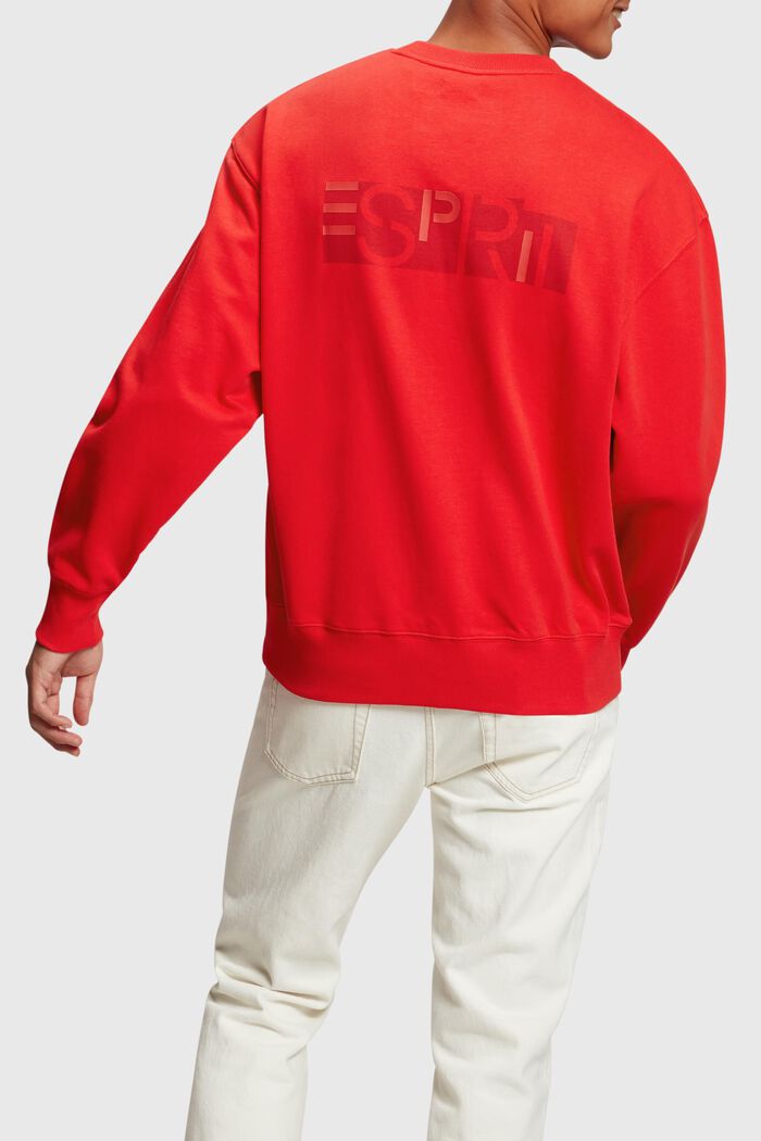 Graphic Reunion Logo Sweatshirt, RED, detail image number 1