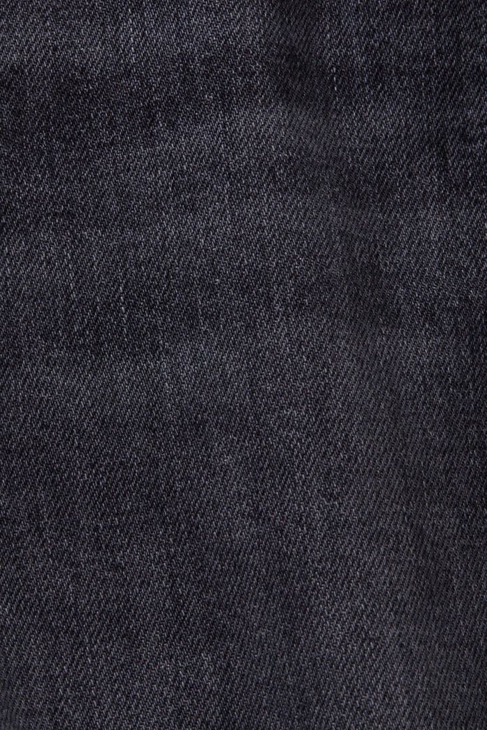 High-Rise Retro Slim Jeans, BLACK MEDIUM WASHED, detail image number 6