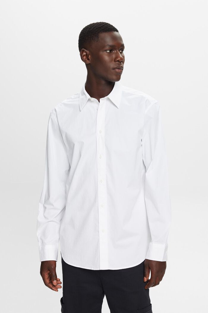 標準版型恤衫, 白色, detail image number 1