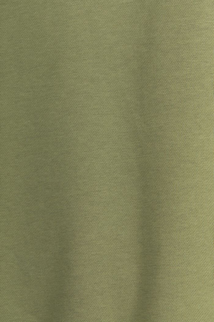 ‌LOGO標誌搖粒絨連帽衛衣, 橄欖綠, detail image number 4