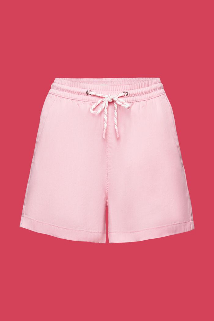 抽繩收腰短褲, 粉紅色, detail image number 6