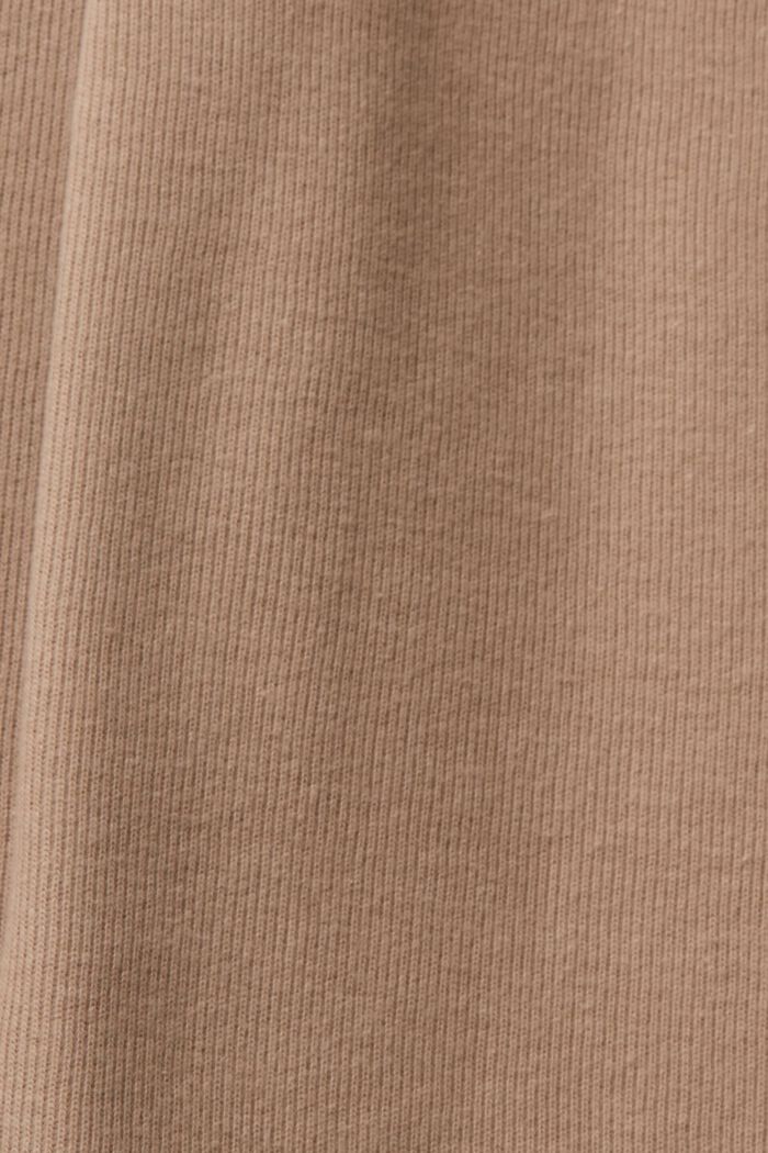 針織慢跑長褲, 灰褐色, detail image number 1