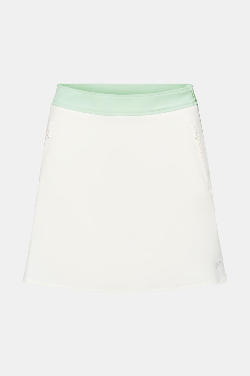 Two-Tone A-Line Skirt