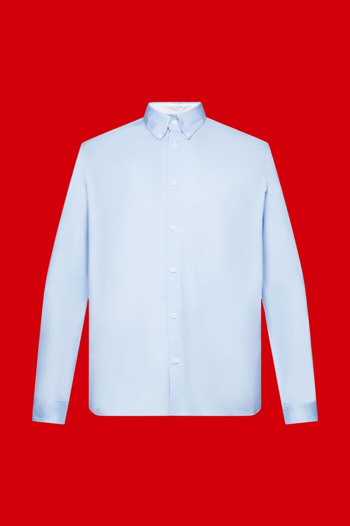 扣角領恤衫, 淺藍色, detail image number 6