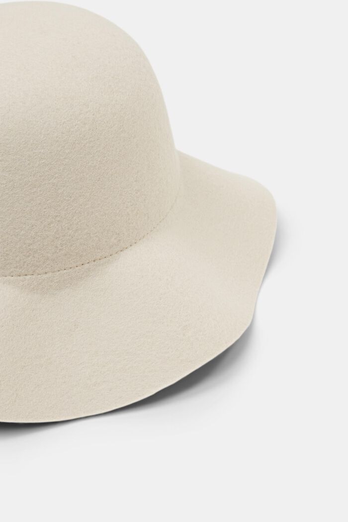 ‌羊毛氈帽, 白色, detail image number 1