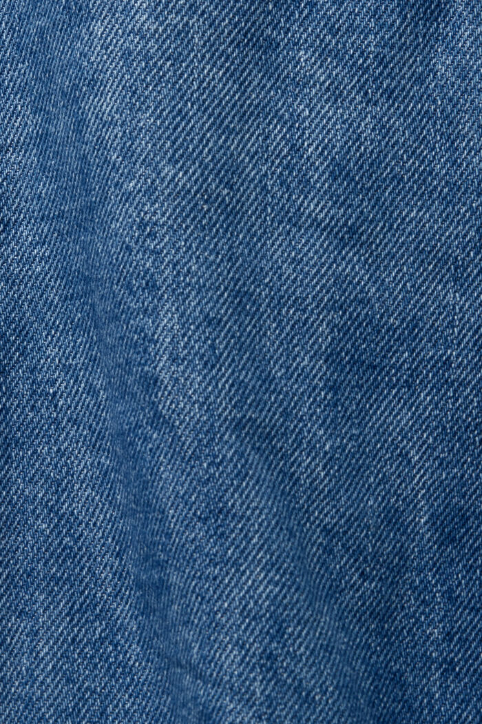 ‌輕質牛仔短袖外套, BLUE MEDIUM WASHED, detail image number 5