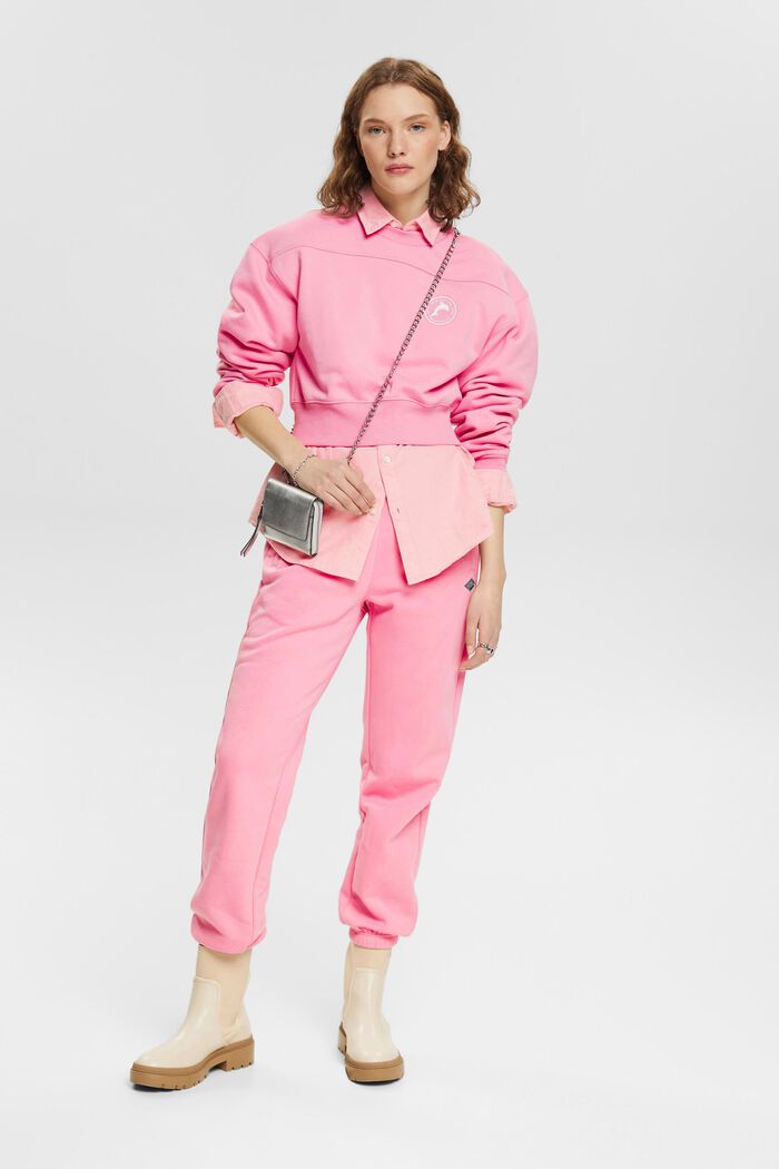 ‌短款衛衣, 粉紅色, detail image number 1