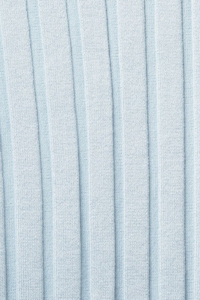 ‌羅紋針織毛衣, LIGHT BLUE, detail image number 6