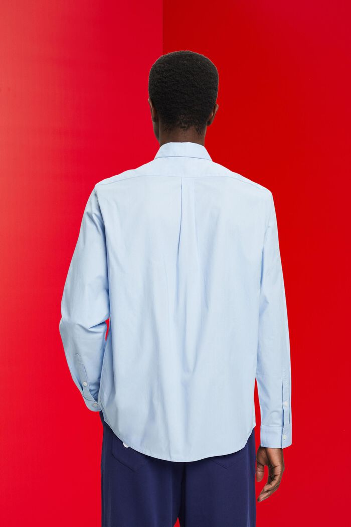 Button-down shirt, PASTEL BLUE, detail image number 3