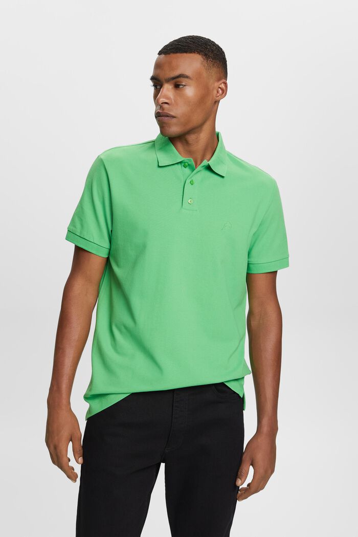 ‌經典珠地POLO衫, 綠色, detail image number 0