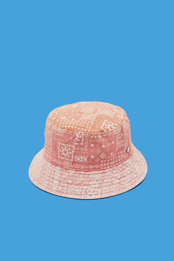 全覆蓋印花漁夫帽, 粉紅色, detail image number 0