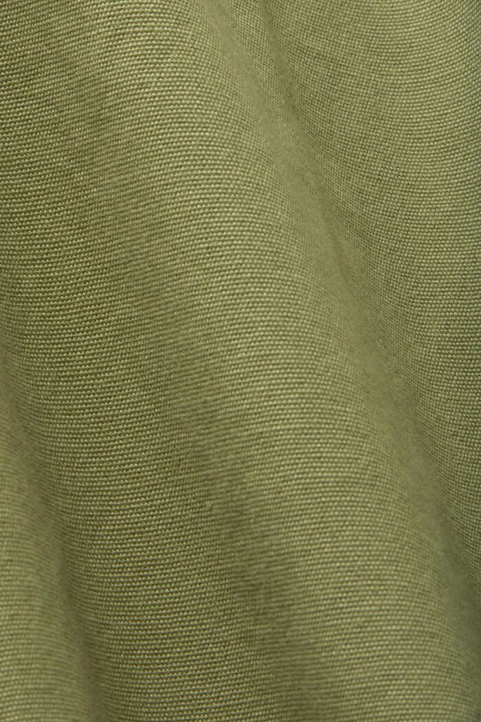 Transitional parka jacket, 100% cotton, OLIVE, detail image number 4