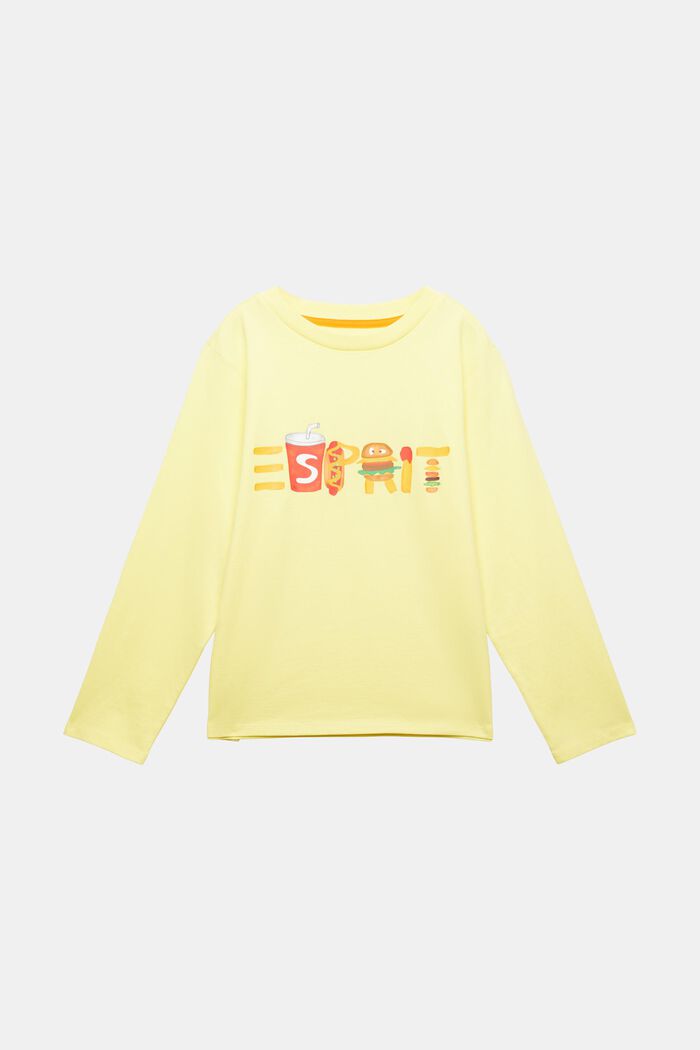 T-Shirts, 淺黃色, detail image number 1