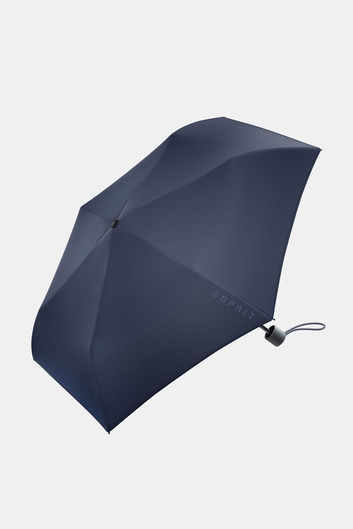 標誌印花口袋雨傘, ONE COLOR, detail image number 0