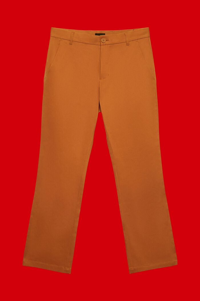 Chino trousers, BROWN, detail image number 7